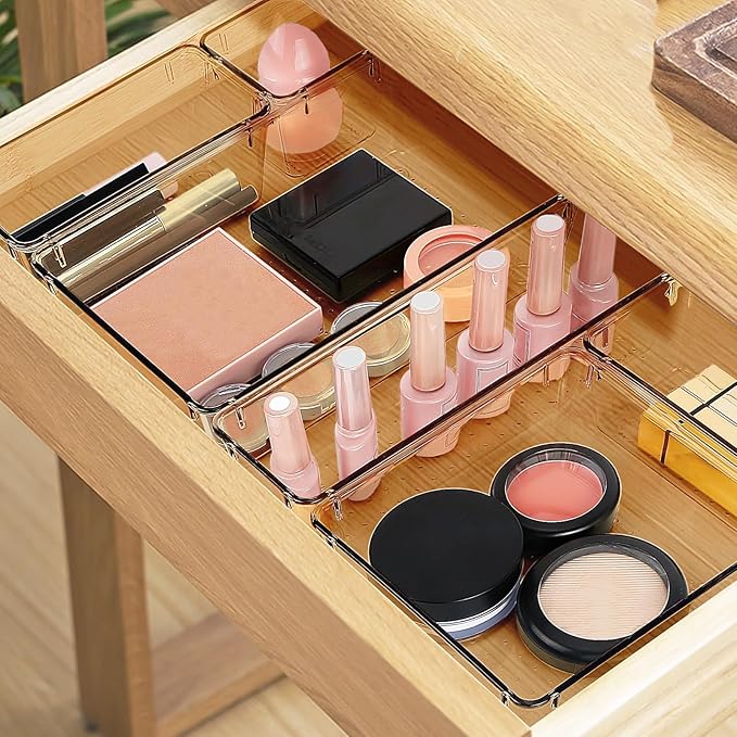 StorMiracle 10 PCS Drawer Organizer Set, 5 Varied Size Bathroom and kitchen - Image 5