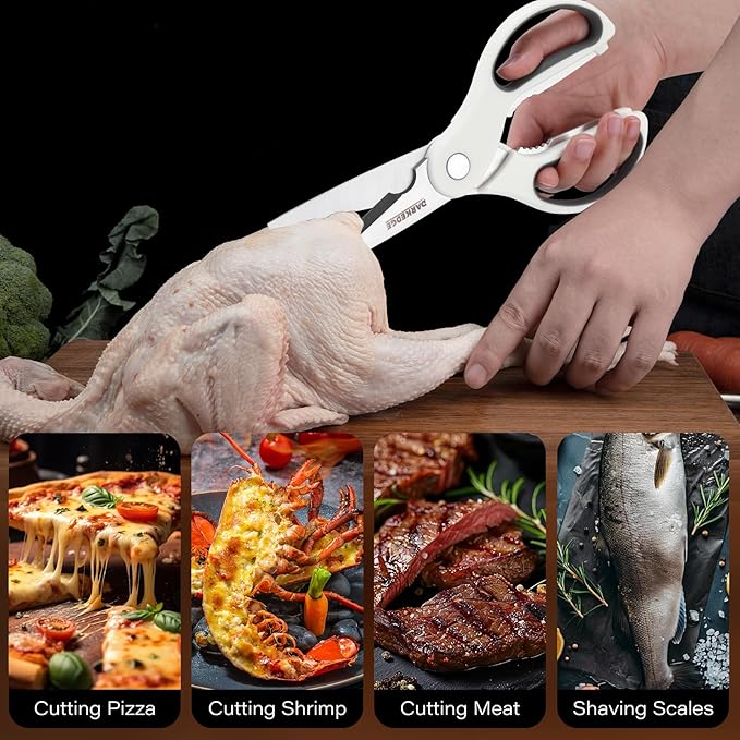 Kitchen Scissors with Magnetic Holder Heavy Duty Magnetic Scissors - Image 5