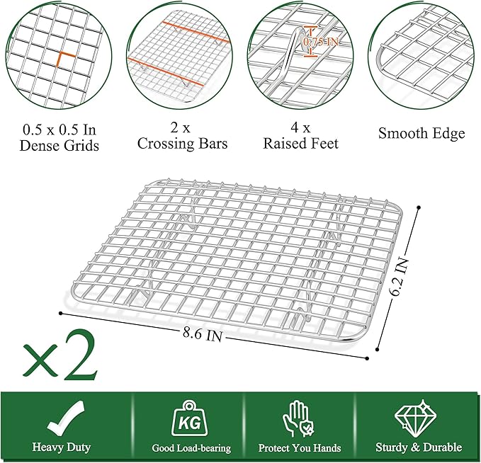 P&P CHEF 9 Inch Toaster Oven Pan - Image 3