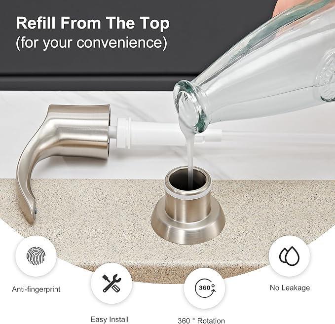 GAGALIFE Kitchen Sink Soap Dispenser - Image 3