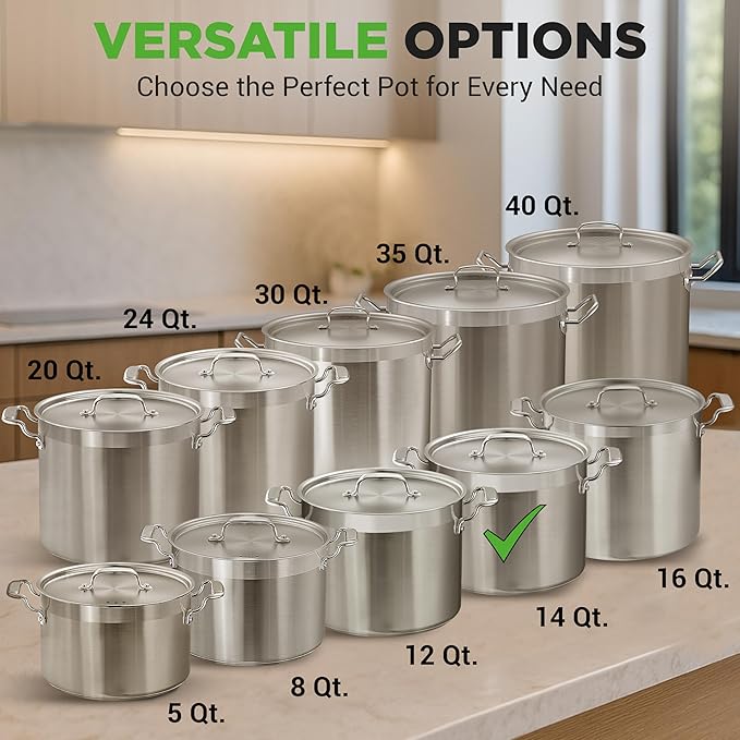 NutriChef 14 Quart Stock Pot - Image 3