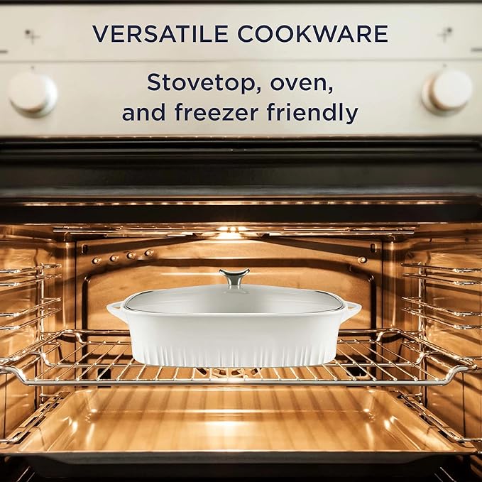 CorningWare QuickHeat 5.7-QT Cast Aluminum Roaster - Image 7