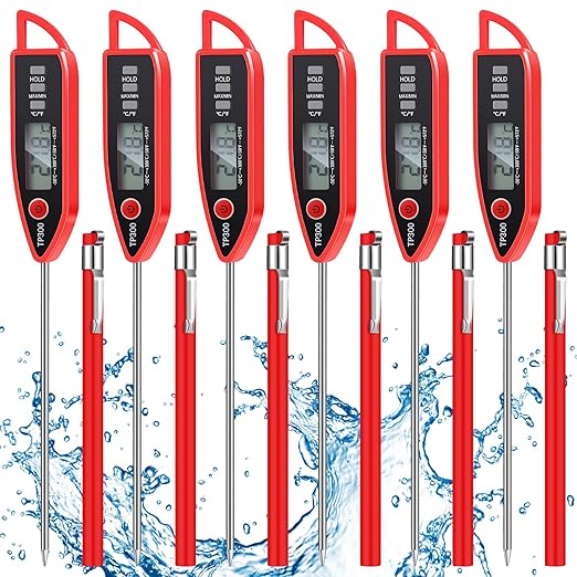 Copkim 6 Set Waterproof Food Thermometer by Copkim