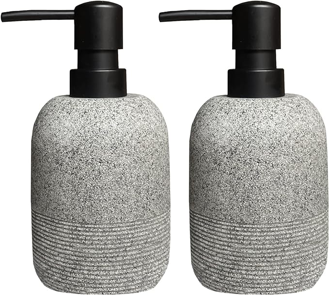 GalDal 2pcs/Set Grey Soap Lotion Dispenser by GalDal