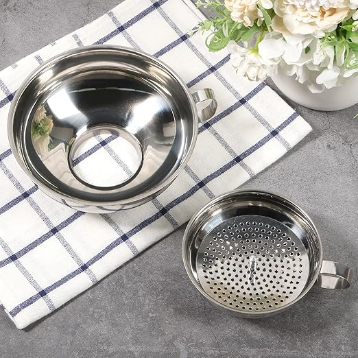 6 Piece Stainless Steel Canning Funnel Set - Image 8