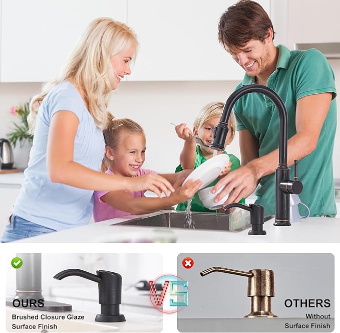 GAGALIFE Built in Counter Soap Dispenser - Image 8