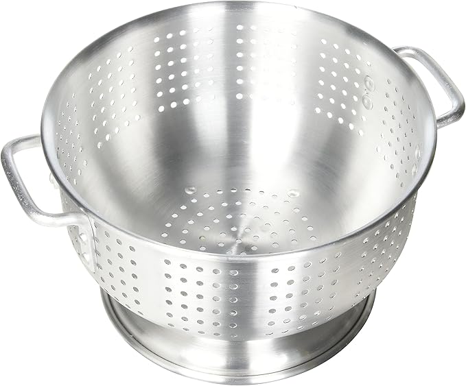 Winco Aluminum Colander with Base by Winco