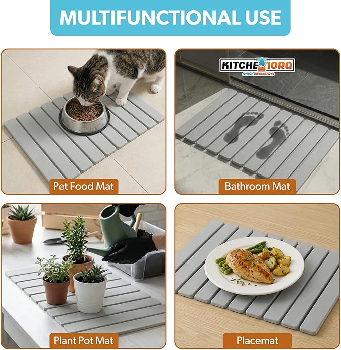 Stone Drying Mat for Kitchen Counter - Image 6