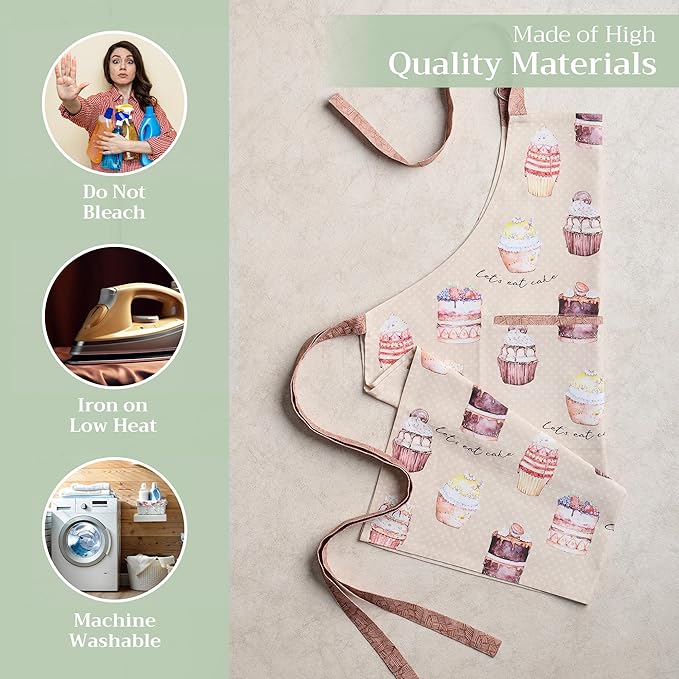 Maison d' Hermine 100% Cotton Apron - Image 3