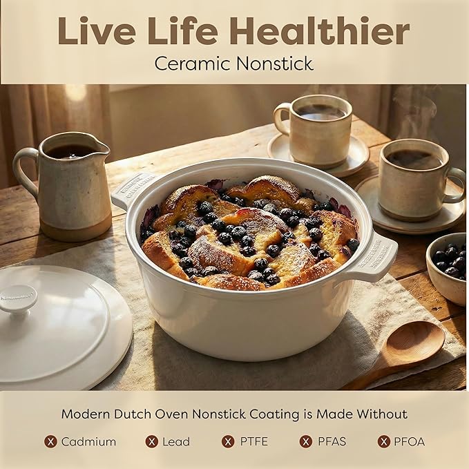 Gotham Steel 5 Qt Dutch Oven Pot - Image 3