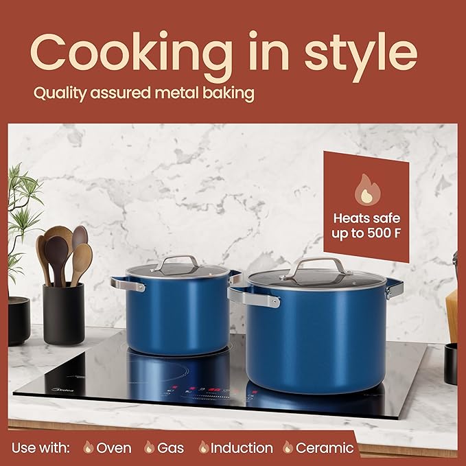 Bakken 8.5 Quart Ceramic Coated Stock Pot - Image 3