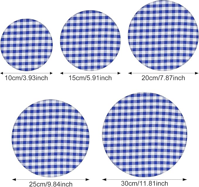 Reusable Bowl Covers, 5 Size Stretch Cloth Bowl Covers - Image 2