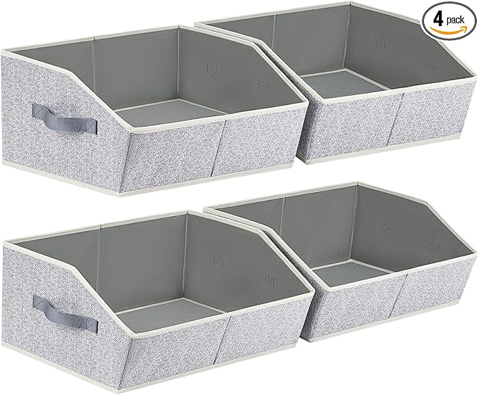 Homsorout Trapezoid Closet Shelf Organizer by Homsorout