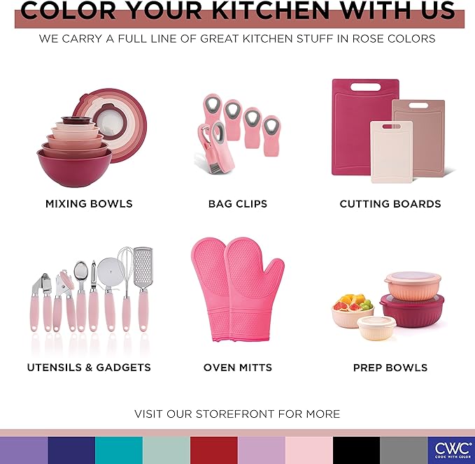 COOK WITH COLOR Mixing Bowls with Lids - Image 9