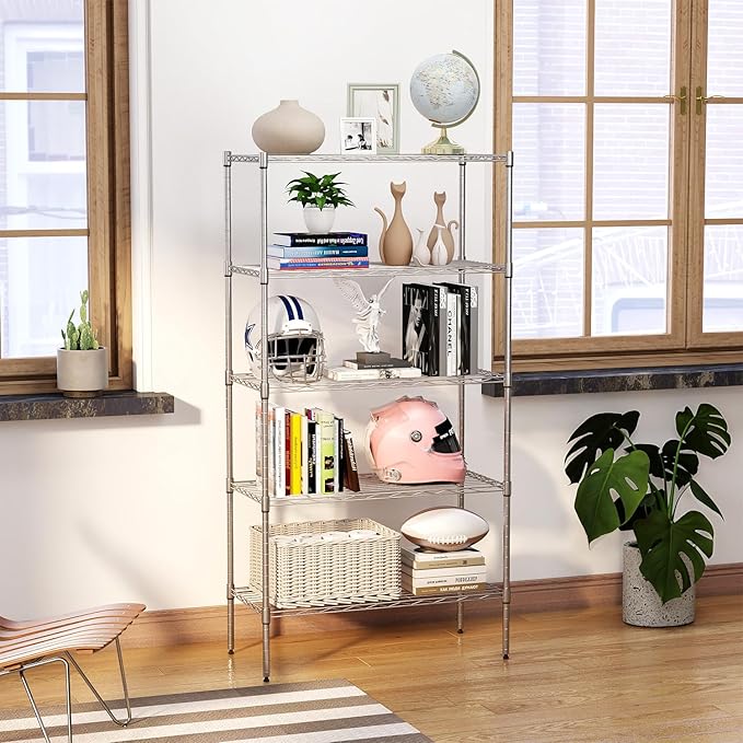 BestOffice | 5-Tier Wire Storage Shelves - Image 2