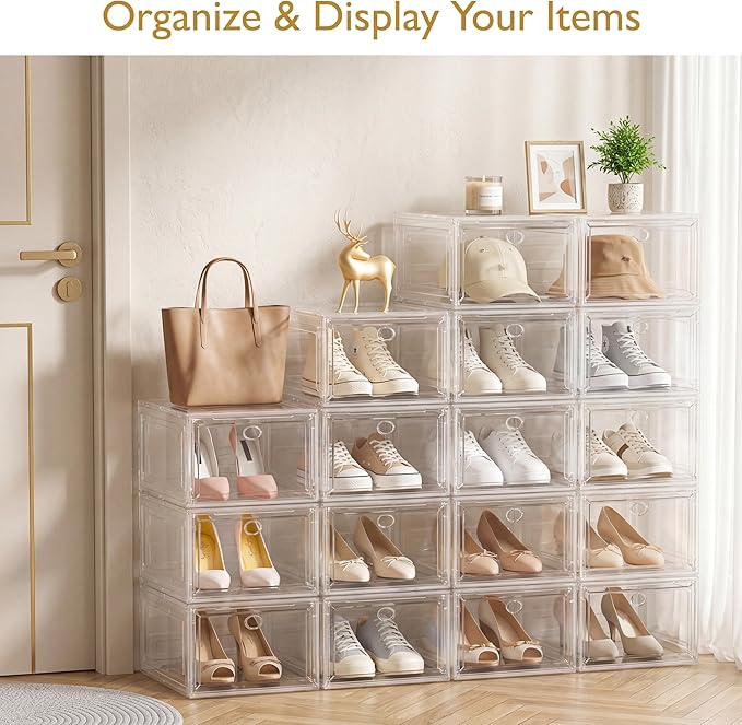Thickened Clear Shoe Storage Organizer - Image 9