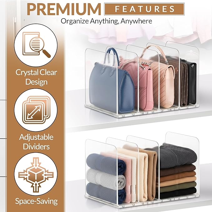 Adjustable Bag & Purse Organizer - Image 2
