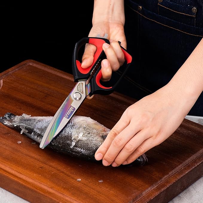 LIVINGO Heavy Duty Kitchen Shears - Image 7