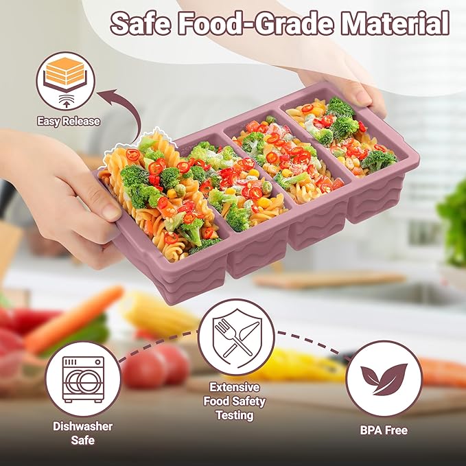 Doasuwish Silicone Freezer Tray - Image 3