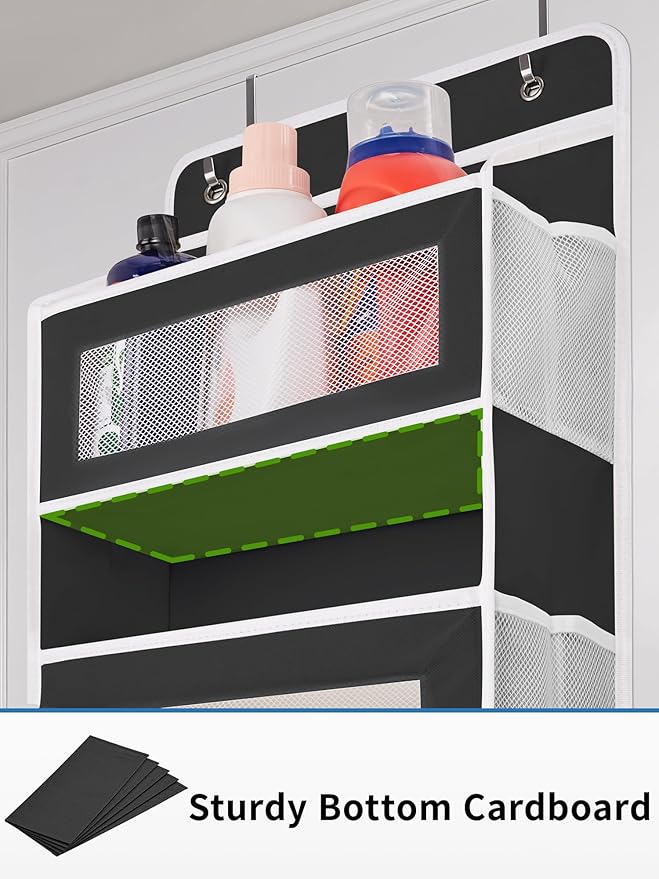 JARLINK Over the Door Organizer Storage, 5 Shelf Hanging Organizer - Image 8