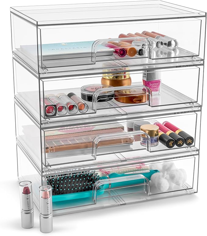 Sorbus Acrylic Storage Containers - Image 8