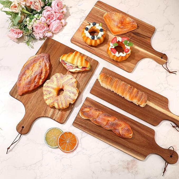 Tanlade 18 Pcs Wood Cutting Board Set Cutting Board - Image 5