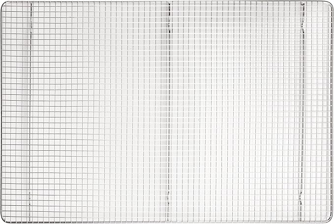 Winco Wire Sheet Pan Grate/Cooling Rack, Stainless Steel, Full Size by Winco