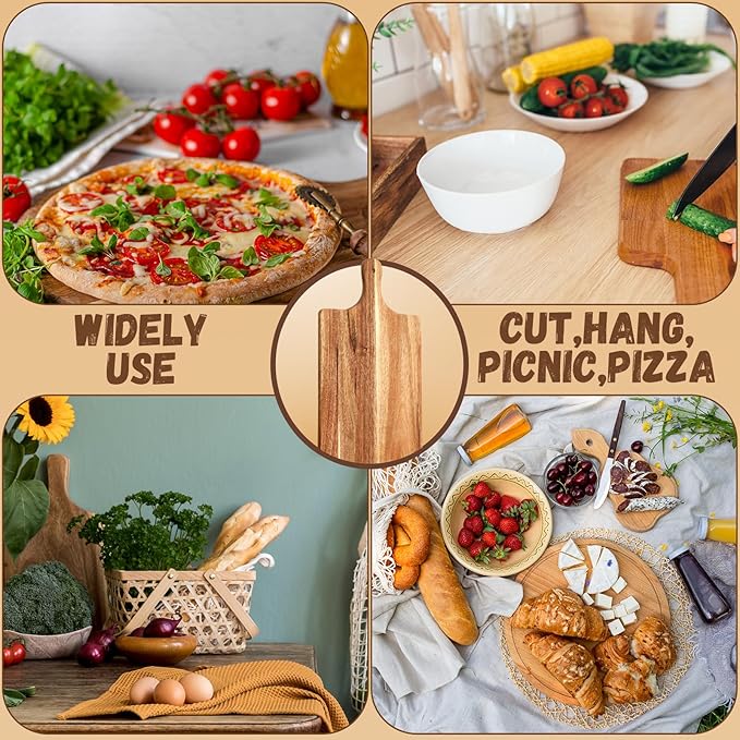 Tanlade 12 Pcs Wood Cutting Board Set Cutting Board - Image 4