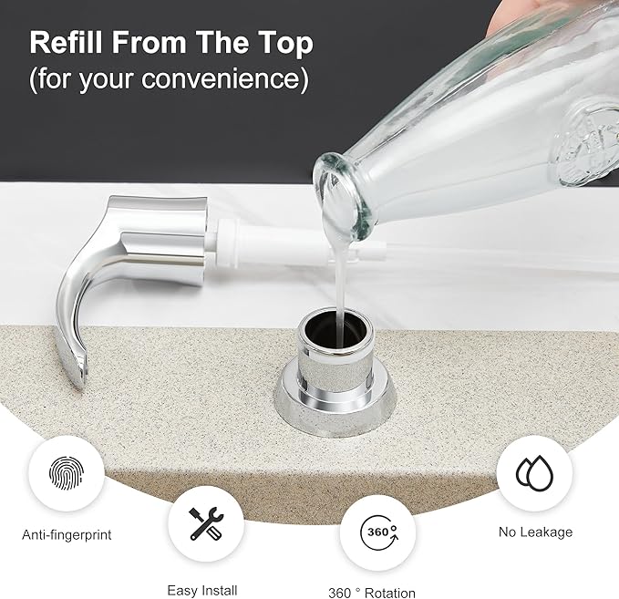 GAGALIFE Kitchen Sink Soap Dispenser - Image 3