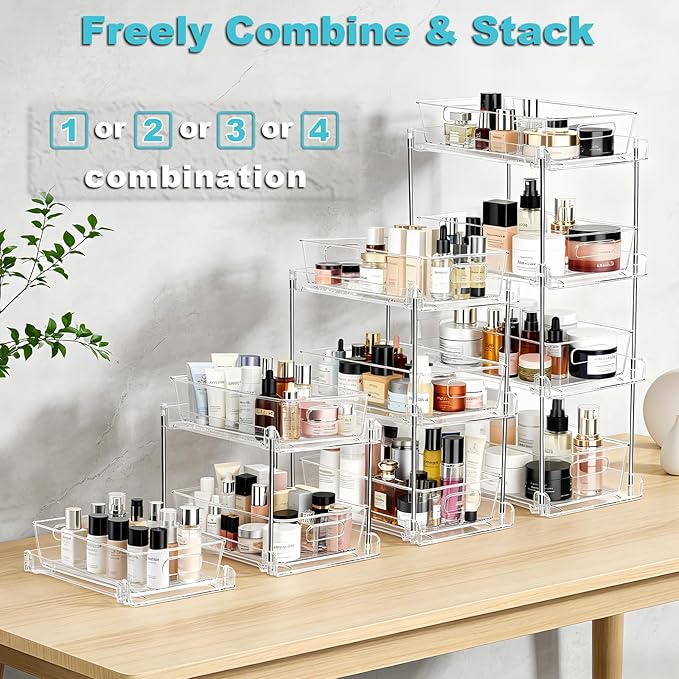 2 Tier Under Sink Organizer Bathroom Organizers and Storage - Image 7
