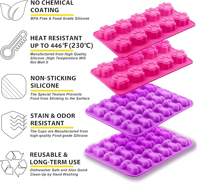 Anaeat Reusable Silicone Molds - Image 5