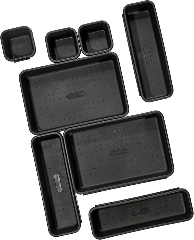 Madesmart 8-Piece Interlocking Bin Pack - Image 8