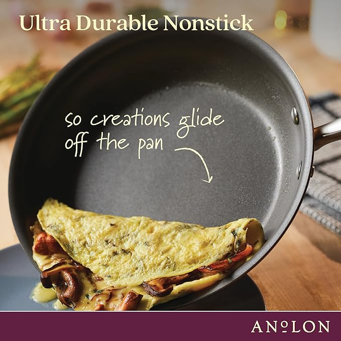 Anolon Advanced Home Hard-Anodized Nonstick Skillets - Image 6