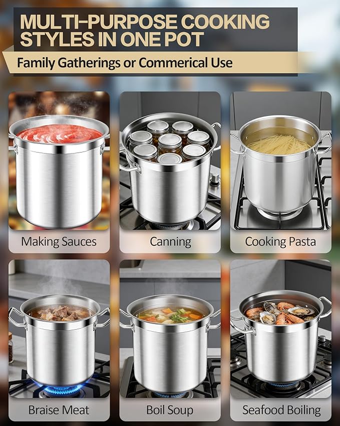 STOCKPOT Stainless Steel Stock Pot - Image 7
