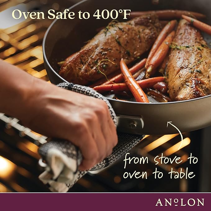 Anolon Advanced Home Hard-Anodized Nonstick Skillets - Image 5