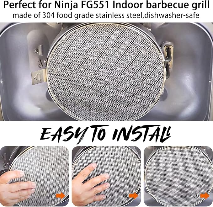 2PCS Stainless Steel Splatter Shield - Image 2