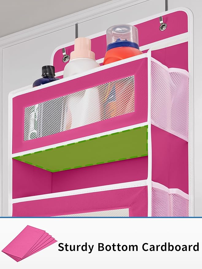 JARLINK 2 Pack Over The Door Organizer Storage, 5 Shelf Hanging Door Organizer - Image 8