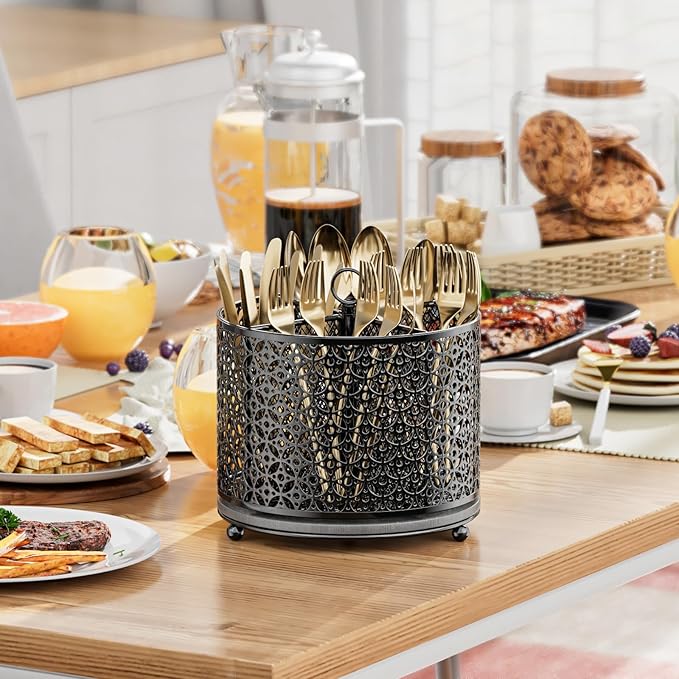 OVICAR 360° Rotating Utensil Holder Caddy - Image 4