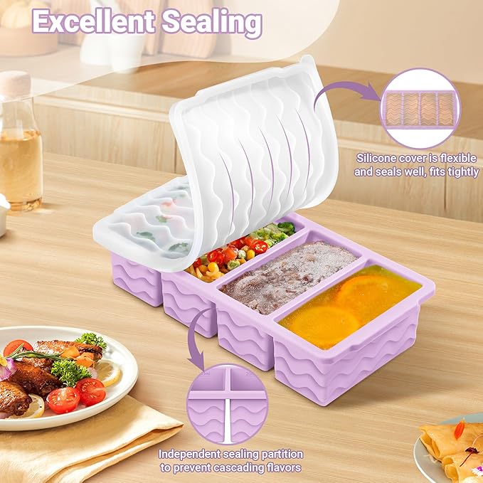 Doasuwish Silicone Freezer Tray - Image 5