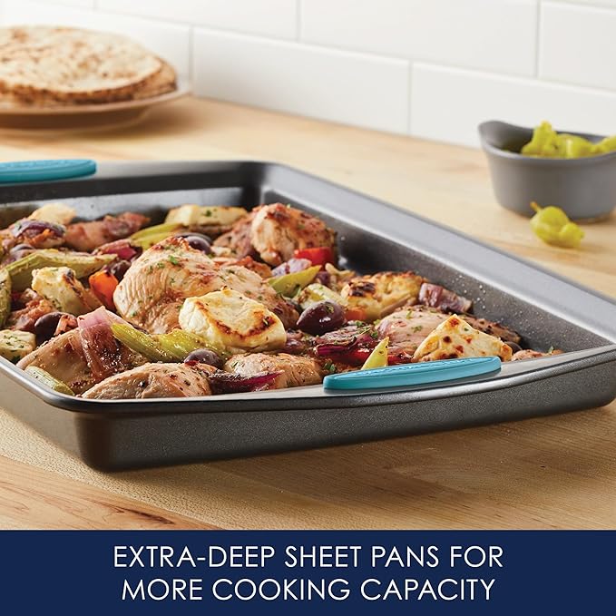 Rachael Ray Bakeware Nonstick Cookie Pan Set - Image 7