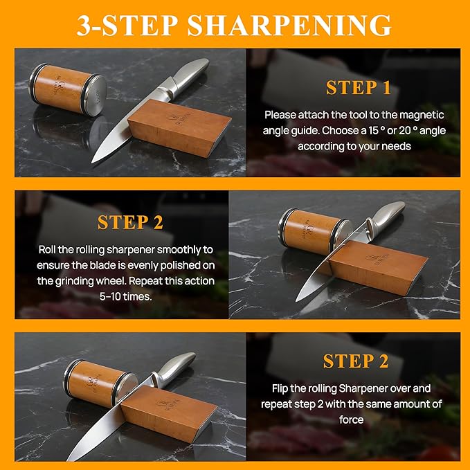 GR Kraft Rolling Knife Sharpener Kit - Image 3