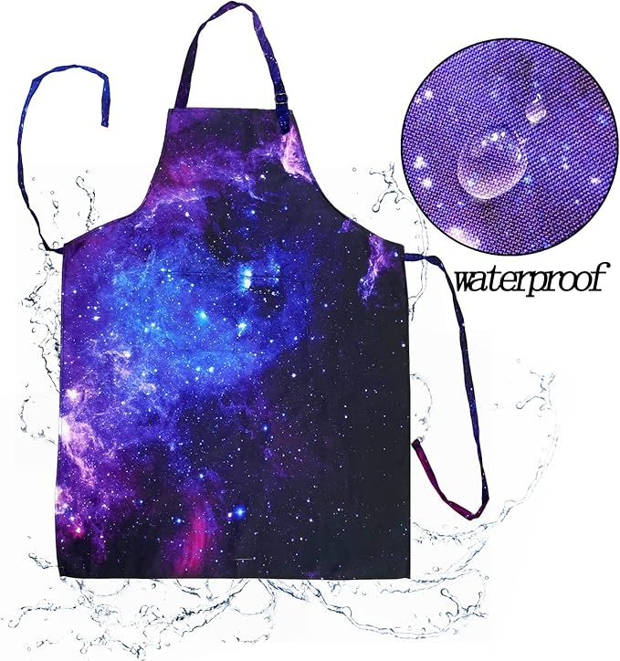 Adjustable Waterproof Apron Bib Apron - Image 5