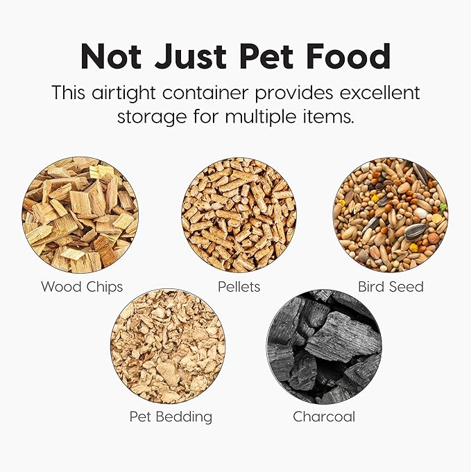 IRIS USA Dog Food Storage Container 58 Lb, Airtight Large Pet Food Storage Bin - Image 6