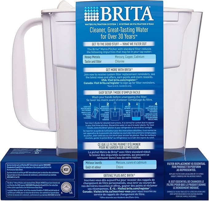 Brita Water Filter Pitcher for Tap and Drinking Water - Image 9