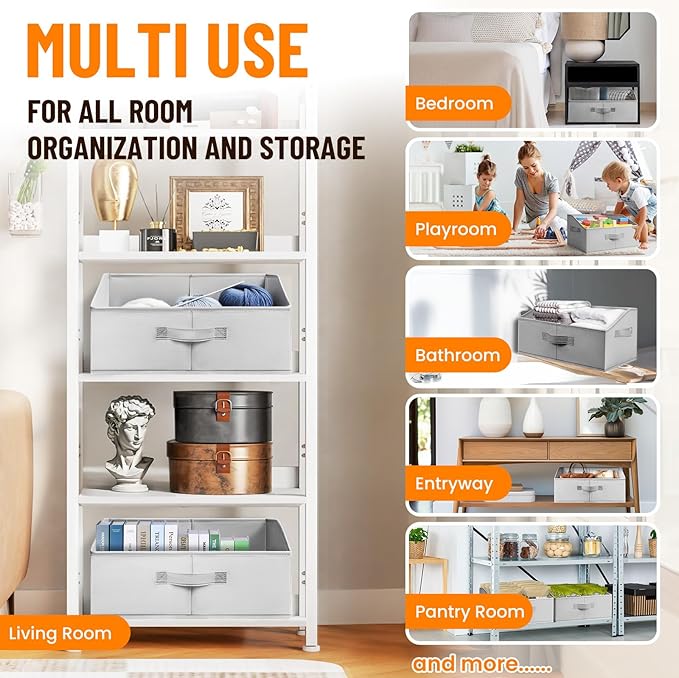 Criusia Closet Organizers Bins 6 Pack - Image 6