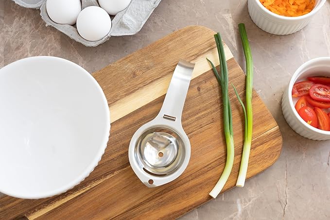 Fox Run Stainless Steel Egg Yolk Separator - Image 3
