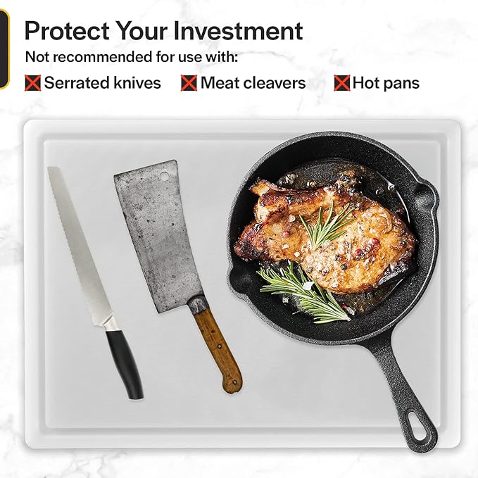 Commercial Grade Plastic Cutting Board - Image 6