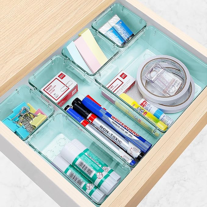 StorMiracle 13 PCS Drawer Organizer Set, 5 Varied Size Bathroom and kitchen - Image 6