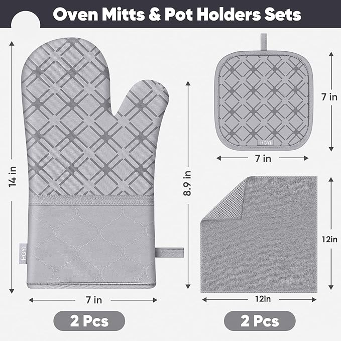 Oven Mitts and Pot Holders Set - Image 2