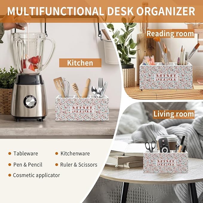 Best Mimi Ever Gifts Kitchen Utensil Holder, Grandma Gifts - Image 6